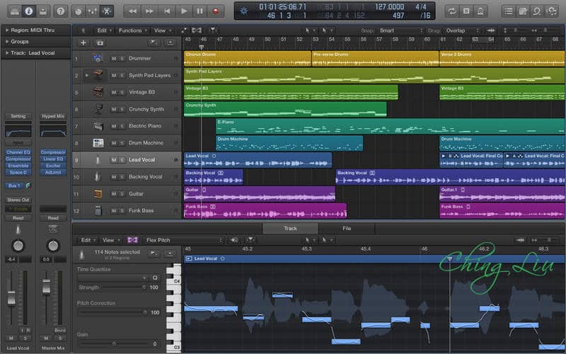 Apple Logic Pro X 10.0.6 Multilingual (Mac OS X) [ChingLiu]